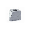 Capot 24B, alliage aluminium moulé, acier inoxydable, IP67, Sortie verticale, M50